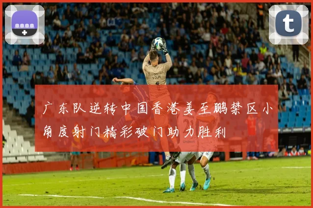 广东队逆转中国香港姜至鹏禁区小角度射门精彩破门助力胜利